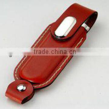 high speed USB 2.0 leather 4GB USB Memory Disk