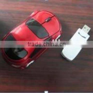 Car 27Mhz Wireless 3D Optical mouse 800DPI for Laptop/Desktop