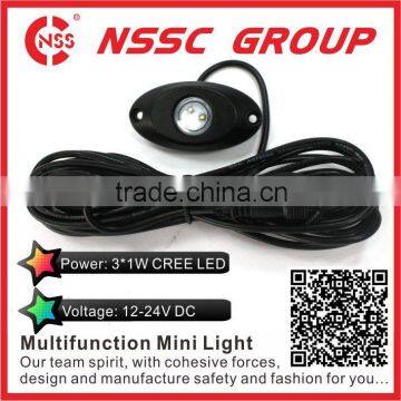 NSSC 9-32V IP68 9W Mini CREES RGB LED Deck Light 316 Stainless Steel for Boat Yacht Jeep Truck photo-4