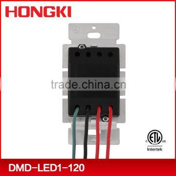 120V Single Pole Decorator LED Light Dimmer Switch photo-3