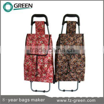 Portable Folding Trolley Shopping Bags With Wheels