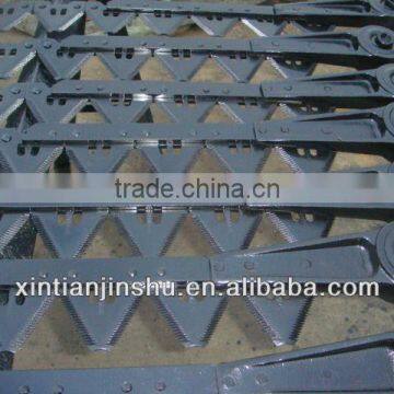 forged 65Mn steel combine harvester blade HRC48-55