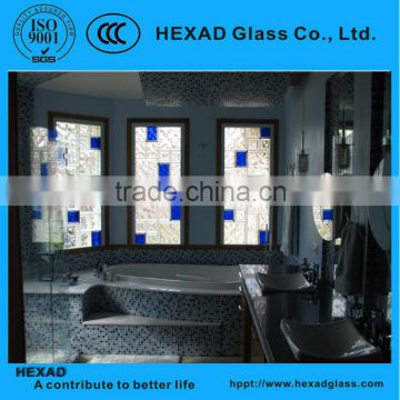 high quality antique glass block for bathroom