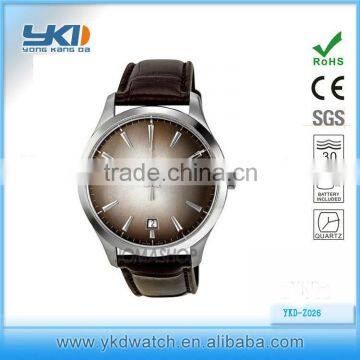 Quartz Genuine Leather Watch.new arrival 5ATM western watches mens watches