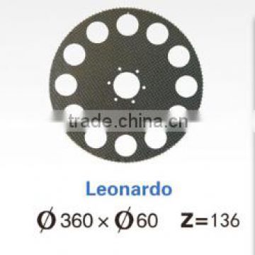 LEONARDO black Carbon fiber rapier wheels