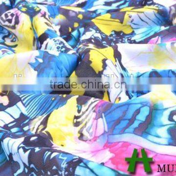 Mulinsen Textile Fashion Pattern Knitted Digital Printed Polyester FDY Fabric photo-3