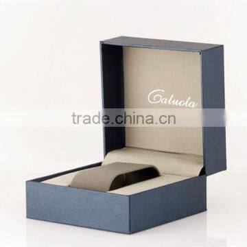 Luxury plastic with paper watch velvet box
