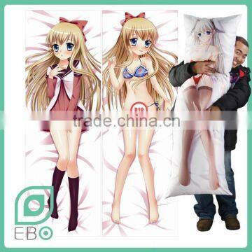 Anime body size hugging pillow cover body pillow anime stockings girls naked designs