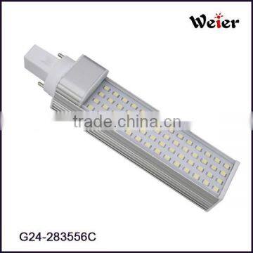 10W G24 Base2835 56pcs 85-265V AC 120degree Led Lamp photo-2