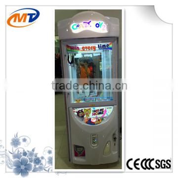 Crazy Toy 2 crane game machine /amusement machine gift machine prize claw with LED lights