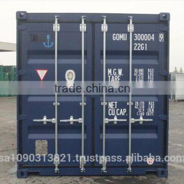 Used Containers 20 Feet Al Hasa Hofuf Ras Tanura Jubail Tanajib Uthmania Saudi Arabia photo-3