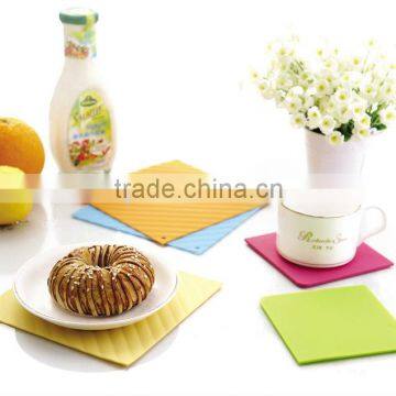 silicone non-slip cup mat