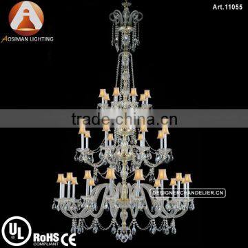 32 Light Large Bohemia Pendant Lamp with K9 Crystal