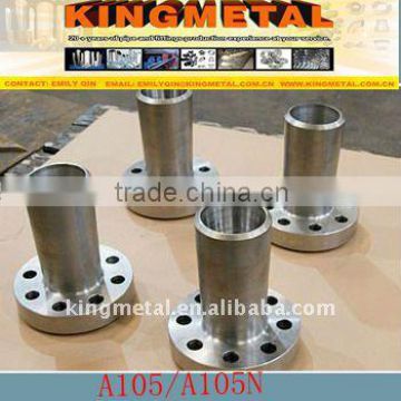 A105/A105N long neck weld raised face stainless steel Weld Neck flange