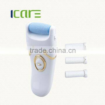 3 AAA batteriesoperated electric Callus Remover/foot callus remover