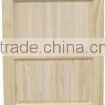 clear pine solid wood door