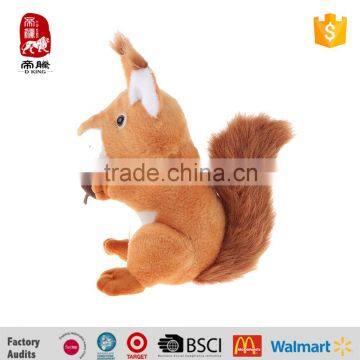 High Quality Forest Widelife Series Plush Stuffed Animal Toy Squirrel photo-2