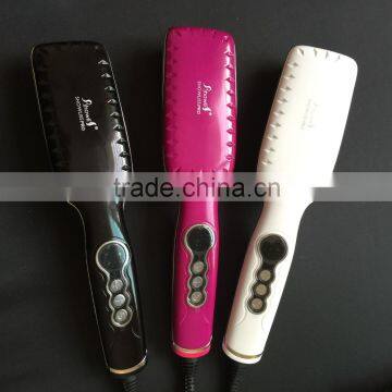 Digital hair straightener brush LCD & MCH heater (NOT PTC) WhatsApp 008613509227307