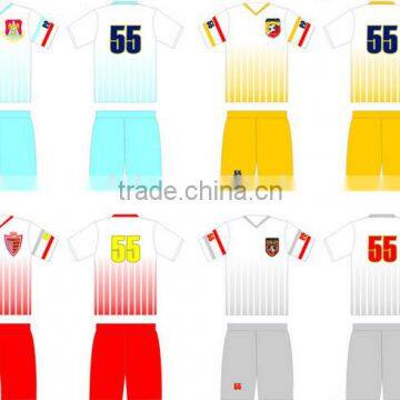 Wholesale Blank Custom Team Soccer Jerseys Uniforms Cheap photo-3