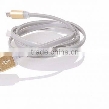 New Design Colorful TPE Round Noodles High Speed Micro Usb Cable Pigtail(OEM ODM)