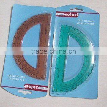 plastic protractor PS protractor school protractor office protractor stationary