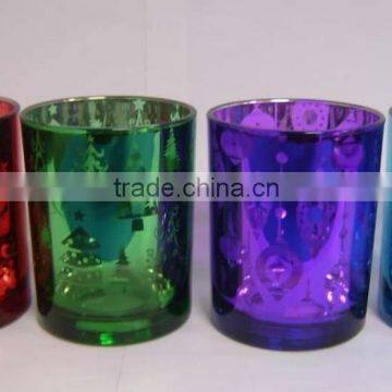 Loving Memory Personalized Home Decoration Laser Engraving Glass Candle Holder photo-3