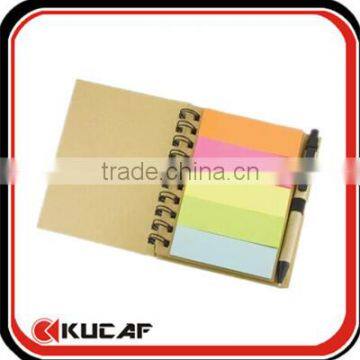 school supplier writing notepad with pen