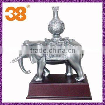 wood base BELOVED INDIA concrete sculptures China 2013 for sale chinese Lucky sculpture