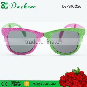 Good Quality PC Injection Unisex Foldable Kids Children Sunglasses UV400 EN71 photo-4