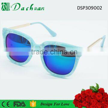 2016 new designer high quality woman brand sunglass with shell pattern color