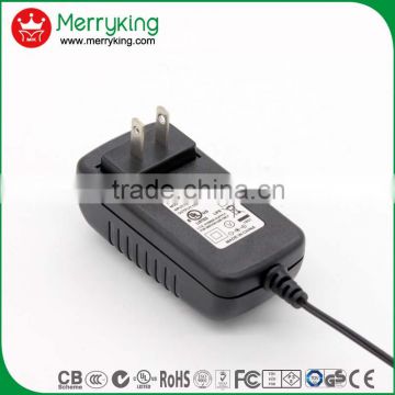 Sturdy construction 30v ac dc adapter DOE VI compliant for JP US with UL cUL FCC PSE