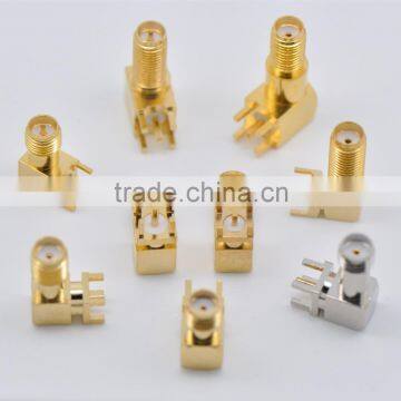 0803 RF SMA R/A jacks SMA female,SMA JACK for PCB