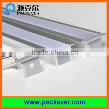 6063 T5 Aluminum U Shape LED Strip Profile With Frosted Diffuser photo-2