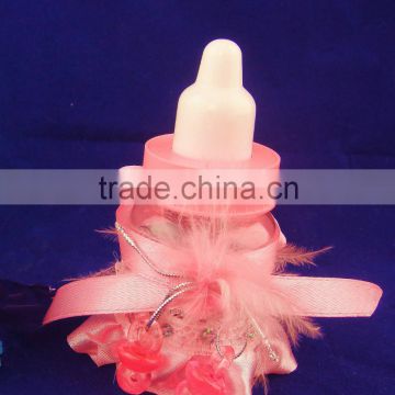 China maufacturer PE plastic feeding bottle for baby party