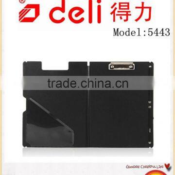 Deli Folding Plate Clip , A4 PP Material Model 5443 White photo-3