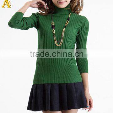 high chimney collar sweatshirt wholesale plain in women`s wear