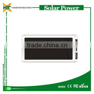 Hot 2015 Promotional Gifts 6000mah Solar Power Bank Portable Charger With LED Light photo-4