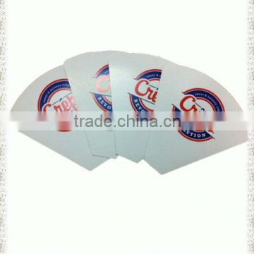 Customized Cardboard Card Holder Card Printing Logo Crepes Packaging