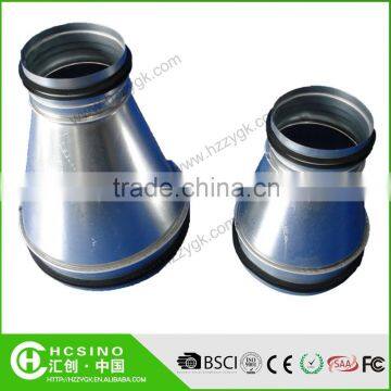 Galvanized Steel Pipe Fitting GI Reducer for Ventilation System