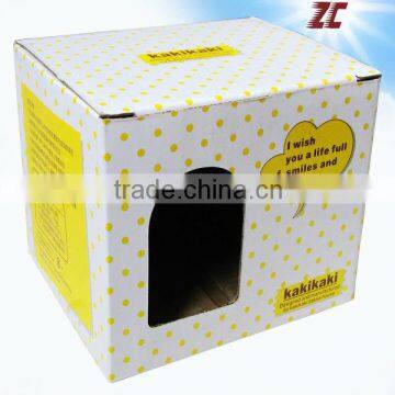 Cute Corrugated Printing Mug Box for Coffee Mug and for Gift Packaging