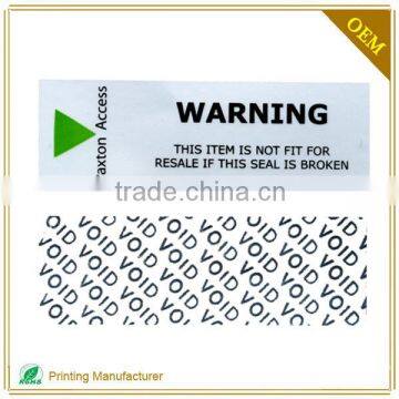 Latest Popular Anti-Fake Anti-Counterfeit Oven Safe Label Supplier