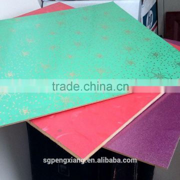 Decorative pvc film faced MDF for furniture