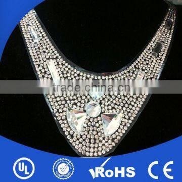 New designs crystal garments accessories manufacturer in china