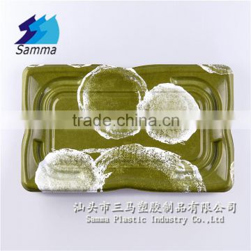 KW-0008TC-GN Take Away Sushi Packaging Container