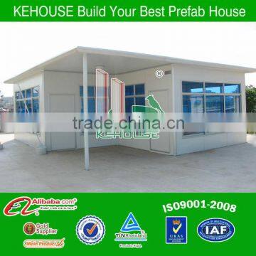 china iso certification modern low cost prefab house steel