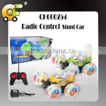 Full function Radio control stunt car with light & music & charger 2 colors