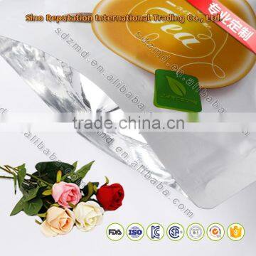 Hot Selling Laminated Plastic Tea Packaging Heat Zipper Top Bag / Stand up Pouch photo-4