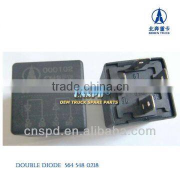 24v Double diode group for truck with 4pins relay cover