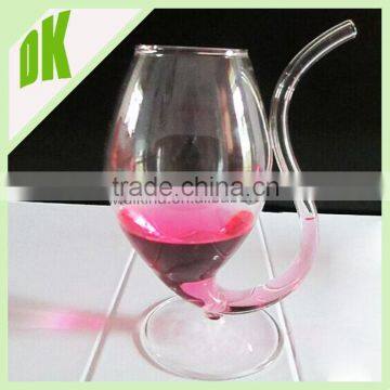 " Share a bottle of wine with your beloved " Best Drinking Alcohol Gift ~ wholesale Vampire handle wine glass cup