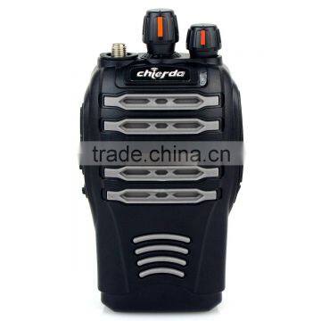 gray Dustproof Waterproof IP66 Walkie Talkie CHIERDA CD-528 UHF 400-470MHz 5W Stop Noise Monitor Urgent Alarm Two Way radio